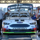 Kevin Harvick’s race car going through inspection at Texas Motor Speedway in 2017. He was penalized by NASCAR at an off-site R&D inspection after he won the 2018 race.